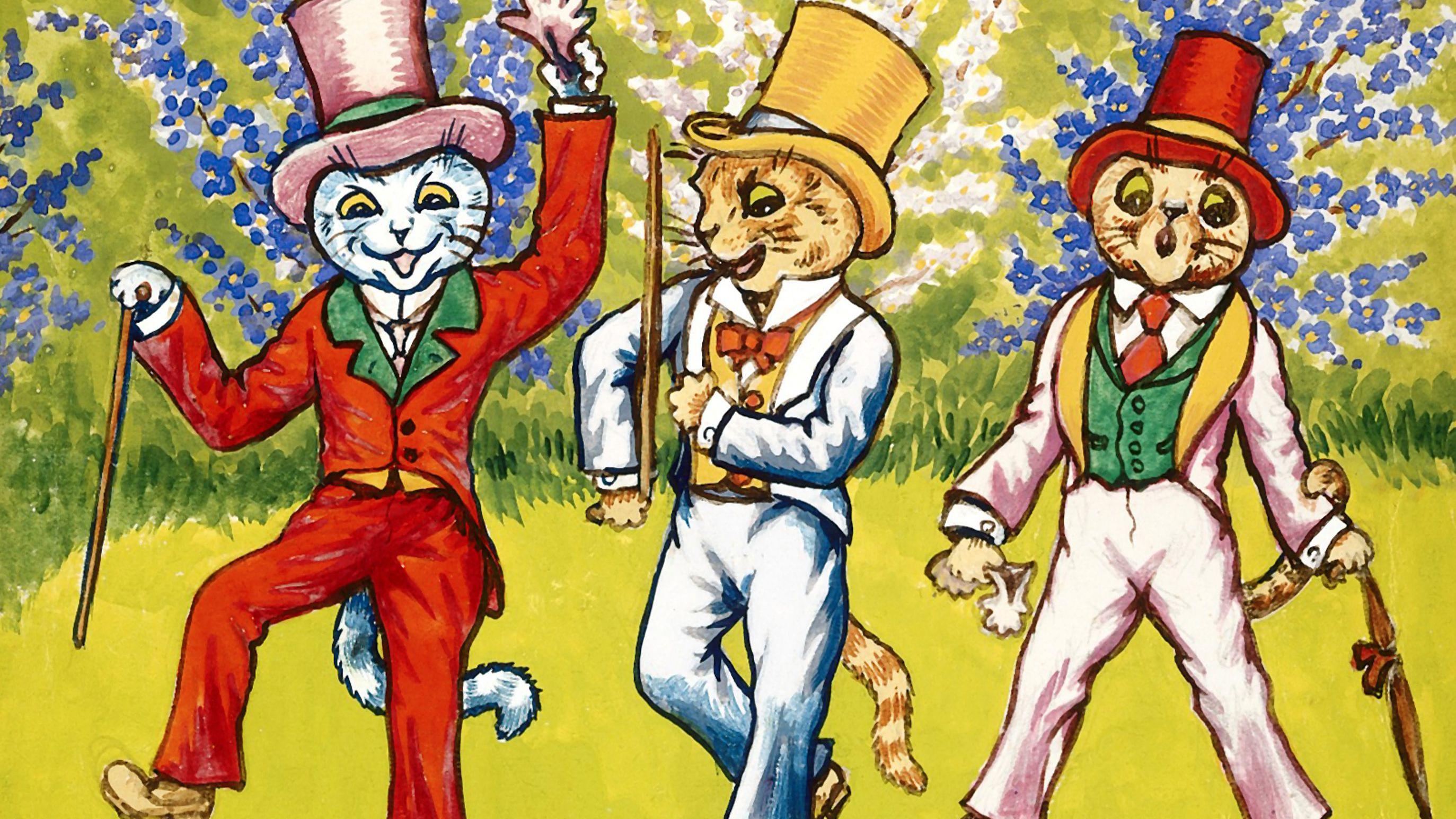 洋書 Louis Wain: The Man Who Drew Cats Louis Wain: The Man Who Drew Cats: Dale, Rodney