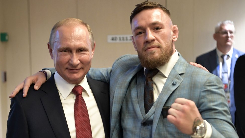 Conor McGregor ve Vladimir Putin