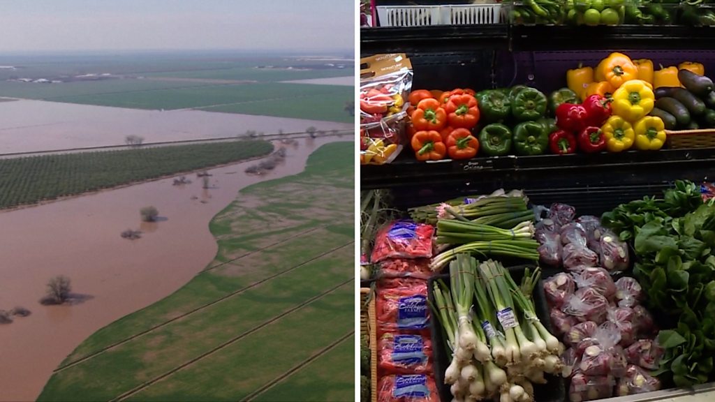 How California floods affect US food prices