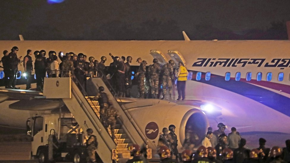 Bangladesh plane 'hijacker' killed by police was carrying toy gun