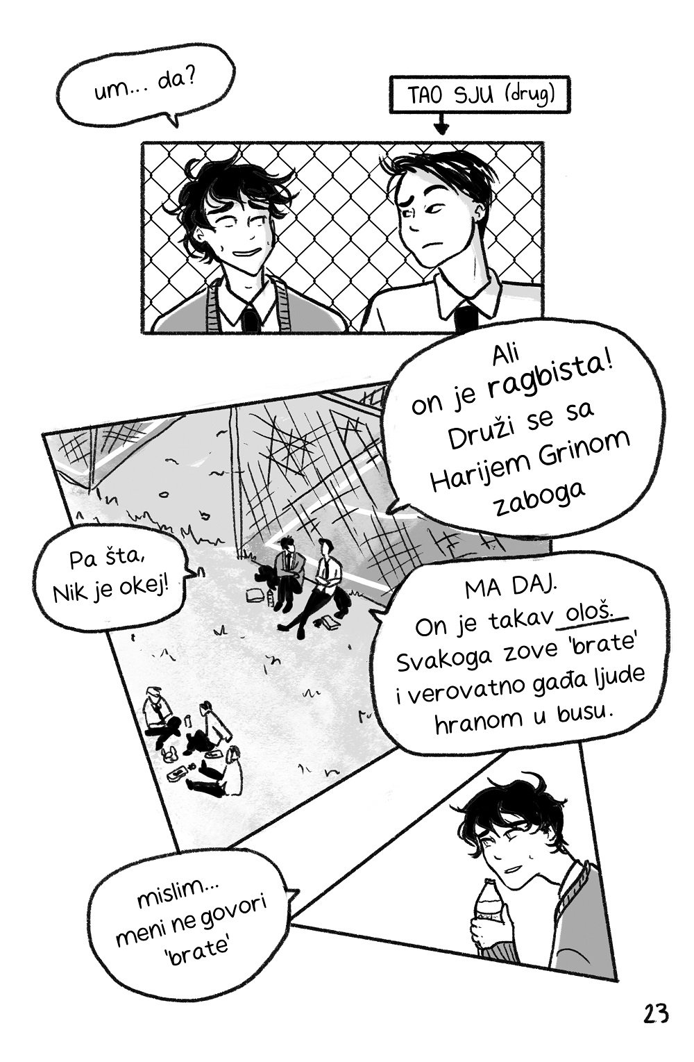 Stripovi i kultura: „Leptirići" - poljubac dvojice tinejdžera koji je uzburkao emocije u Srbiji 5 Strip