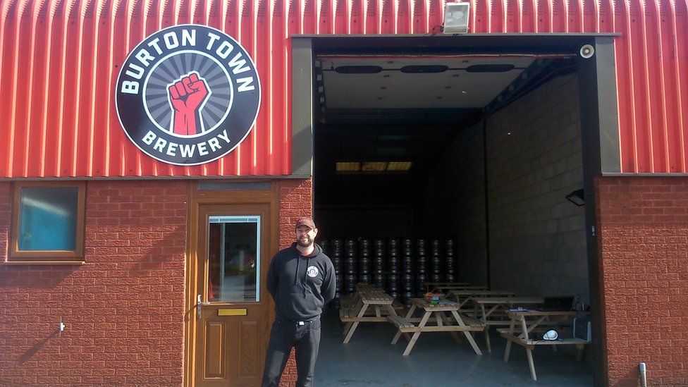 Ричард Кэтлин Burton Town Brewery