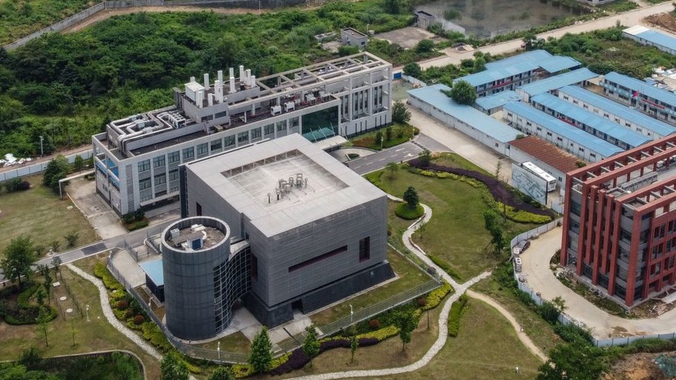 El Instituto de Virología de Wuhan desde el aire.