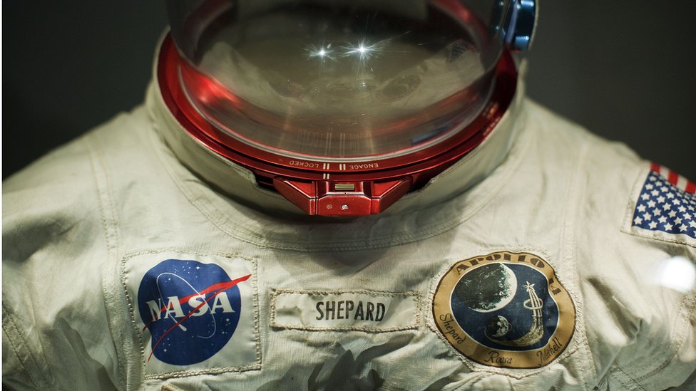 Svemirsko odelo koje je nosio Alan Šepard, komandant Misije Apolo 14