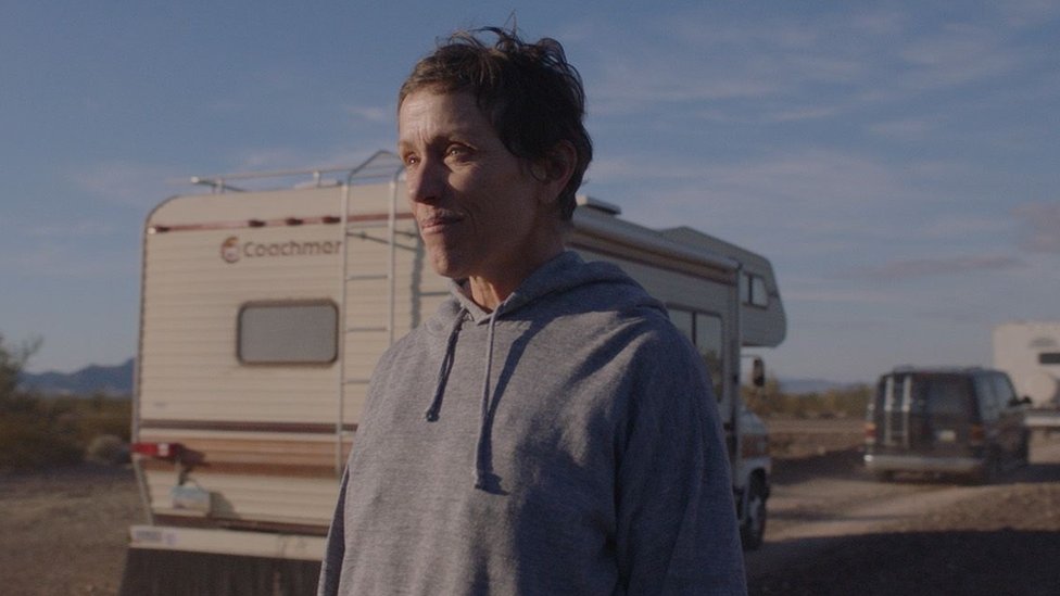 Frances McDormand en Nomadland