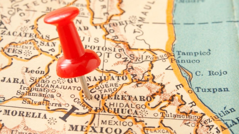 Mapa de Querétaro