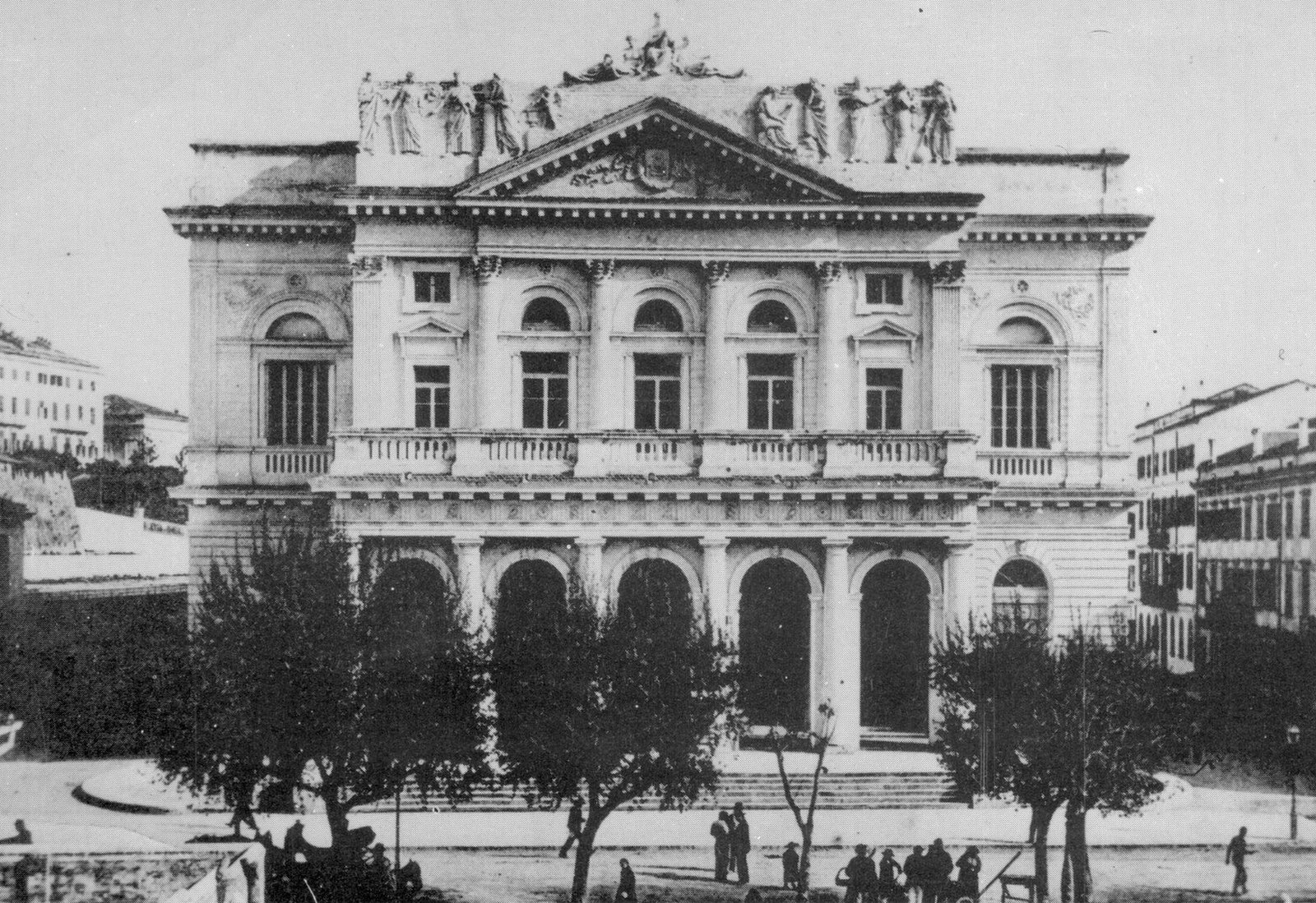 Pozorište u gradu Krfu gde je zasedala Narodna skupština