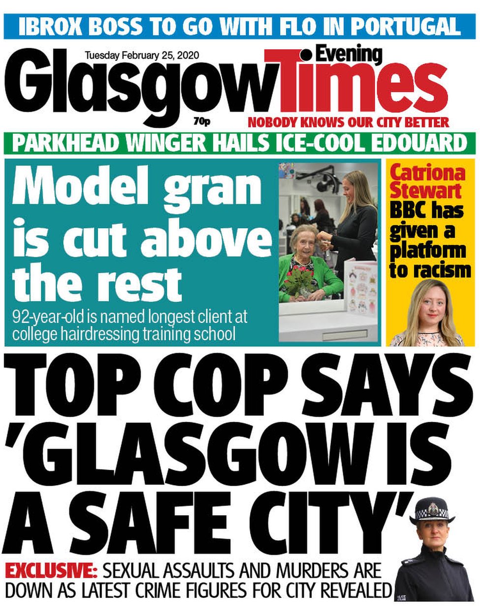 Scotland's papers Scots visa fears for business and Weinstein guilty