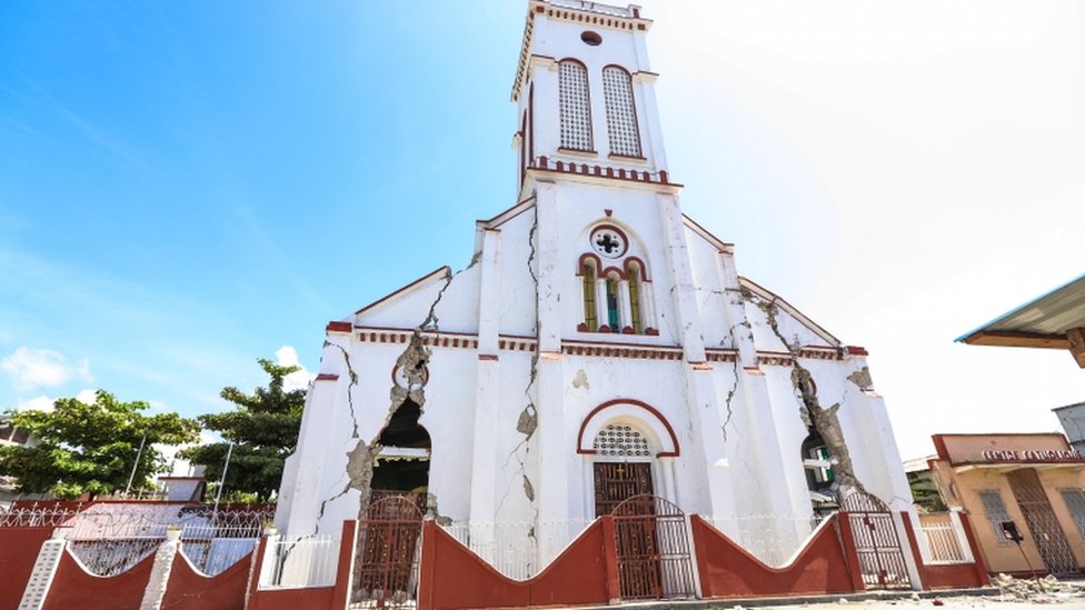 Iglesia del Sagrado Corazón en Les Cayes.