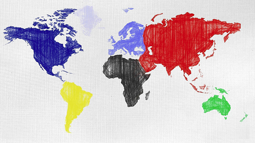 Mapas con muchos colores