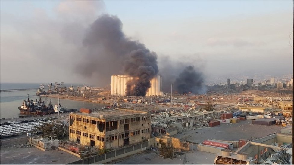 Взрыв в портовом районе Бейрута, 4 августа 2020 г.