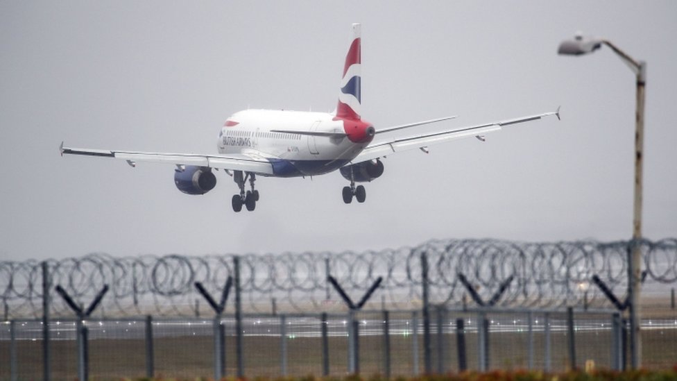British Airways plane