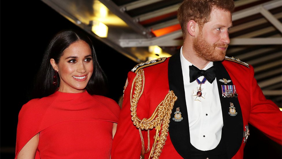 Harry and Meghan attended the Mountbatten Festival of Music at the Royal Albert Hall in London