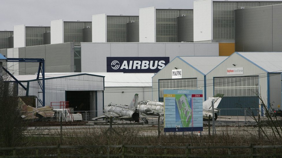 Завод Airbus в Бротоне