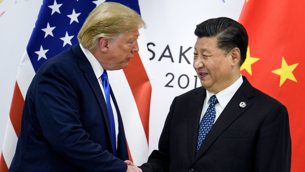 Trump y Xi en el G20 en Osaka