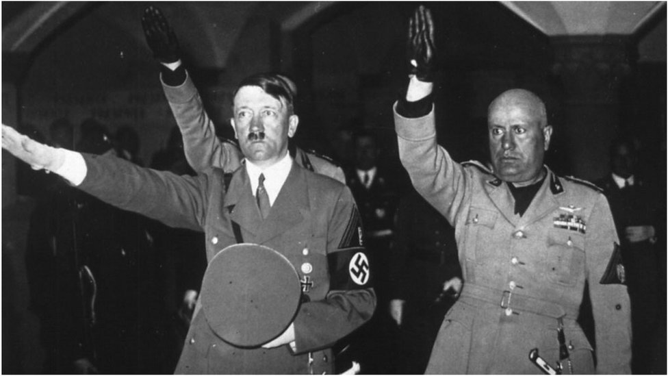 希特勒、墨索里尼
