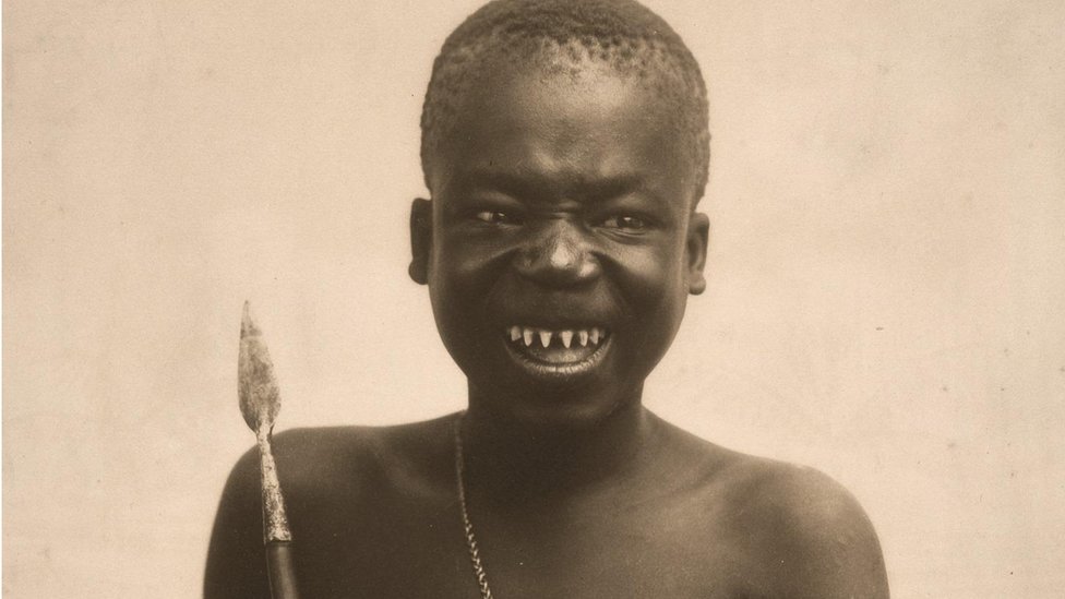 Ota Benga pictured in 1904