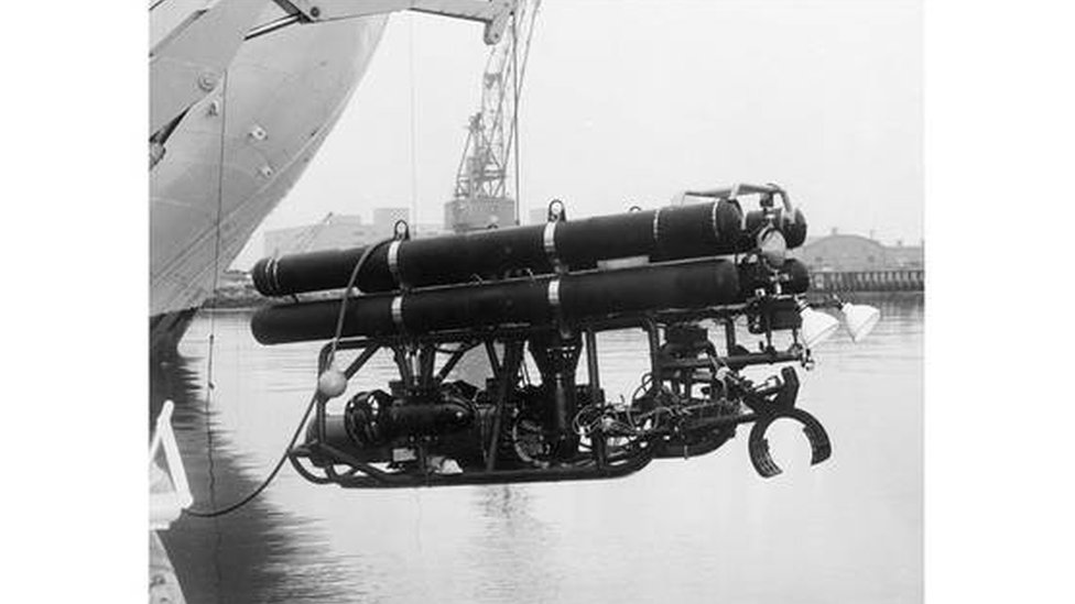 Submarino que recuperou a bomba de Palomares