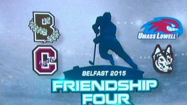 The Friendship Four tournament involving US collegiate teams attracted over 20,000 spectators to the SSE Arena over the weekend