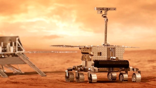 ExoMars rover render