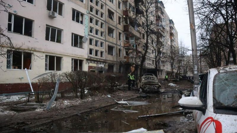 基輔繼續遭受破壞性導彈和無人機襲擊