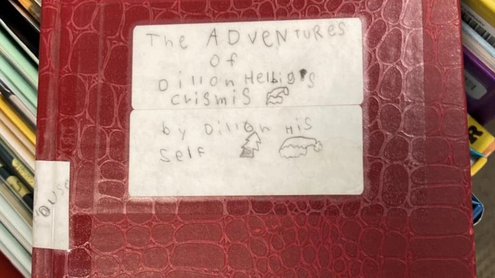 Eight-year-old's handwritten novel takes Idaho town by storm