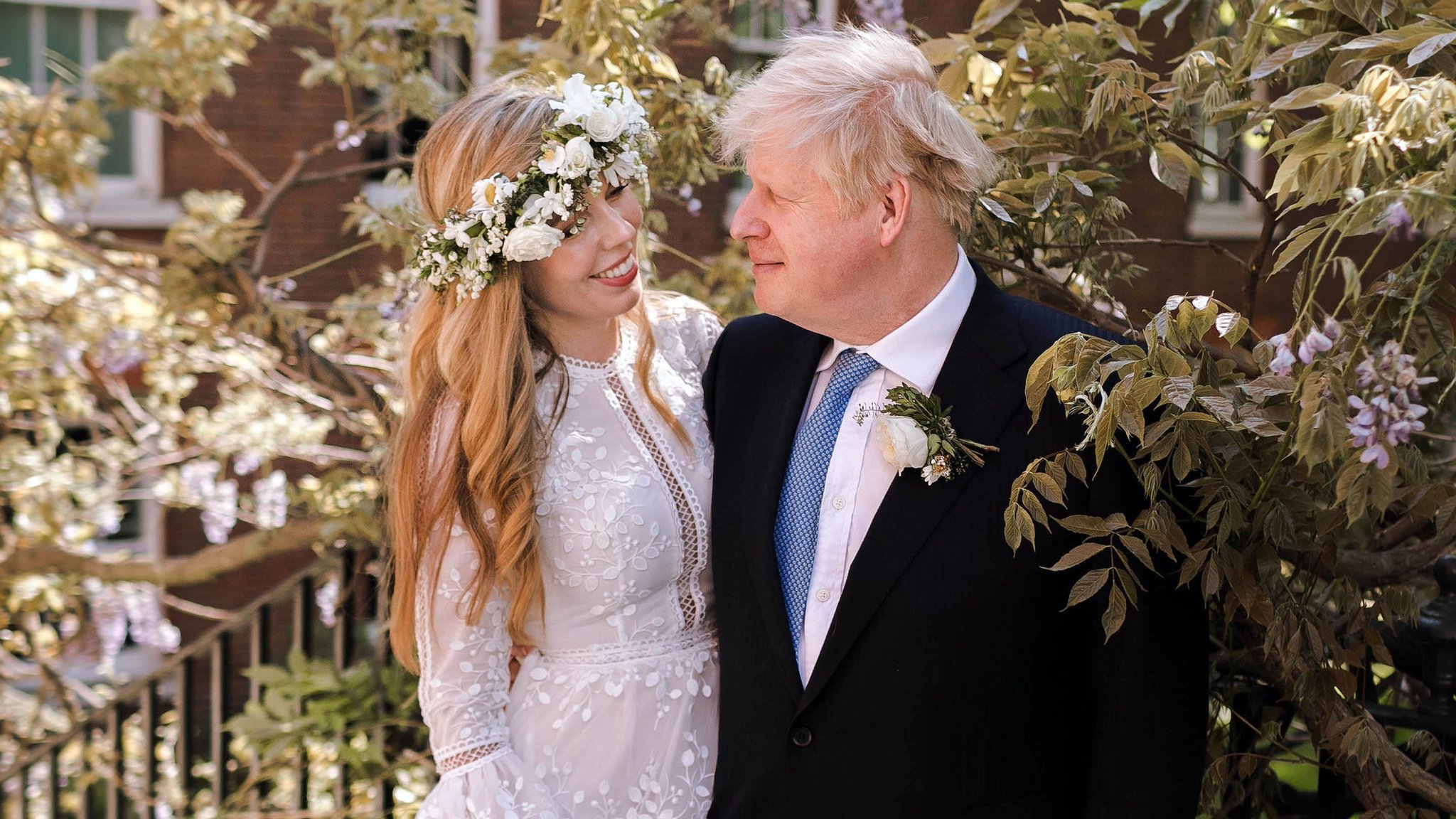 Rebecca Fulton/Downing Street/PA MediaBoris Johnson marries Carrie Symonds at
