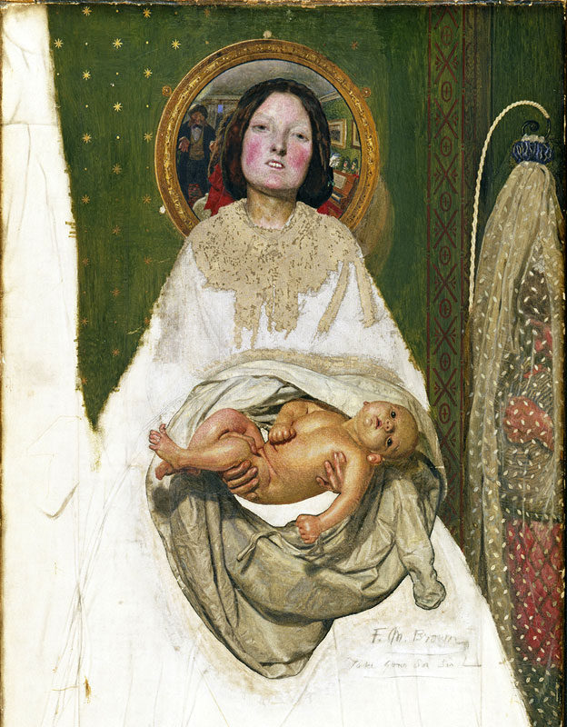 "Take your Son, Sir!", Ford Madox Brown, 1851-92; Óleo sobre lienzo, 70.5 × 38.1 cm © Tate, London "Take your Son, Sir!", Ford Madox Brown, 1851-92; Óleo sobre lienzo, 70.5 × 38.1 cm © Tate, London