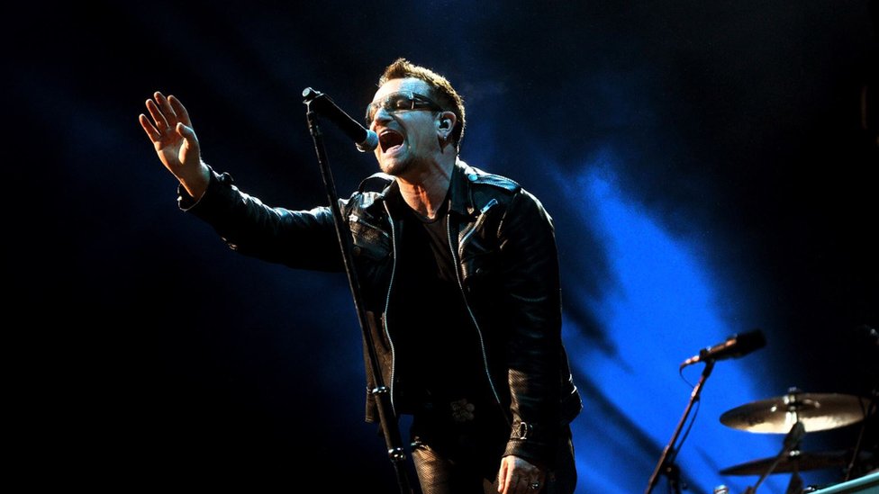 Bono at Glastonbury
