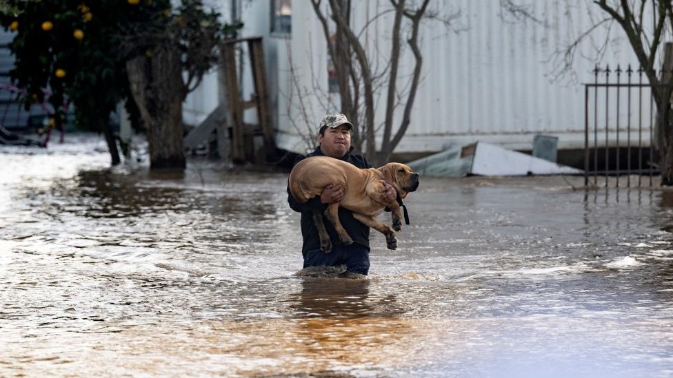 Climate change is making extreme weather including flooding more likely, scientists say