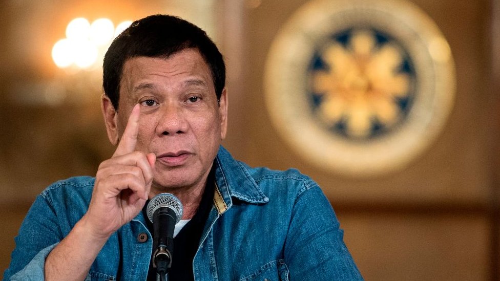 Philippine's President Rodrigo Duterte