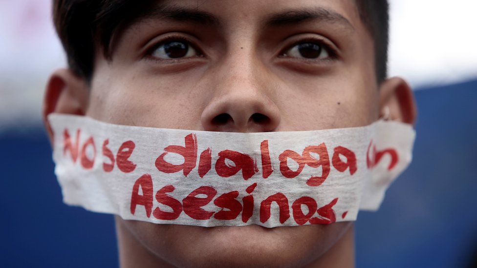 Protesta en Nicaragua