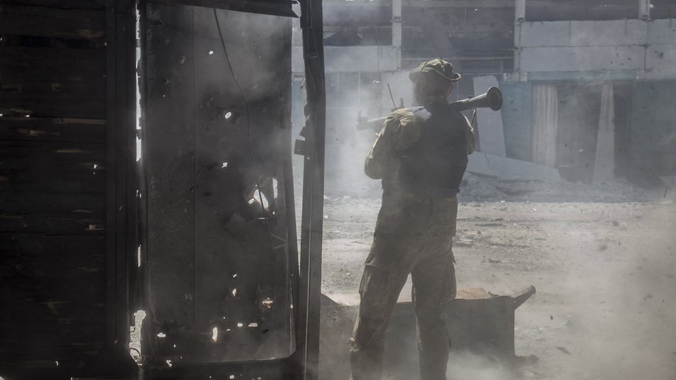 fighting in severodonetsk earlier in June