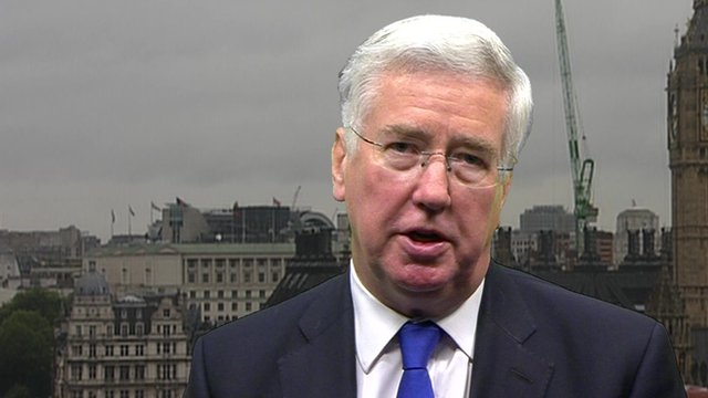 Michael Fallon Defence Budget Going Up BBC News    84235424 84235423 