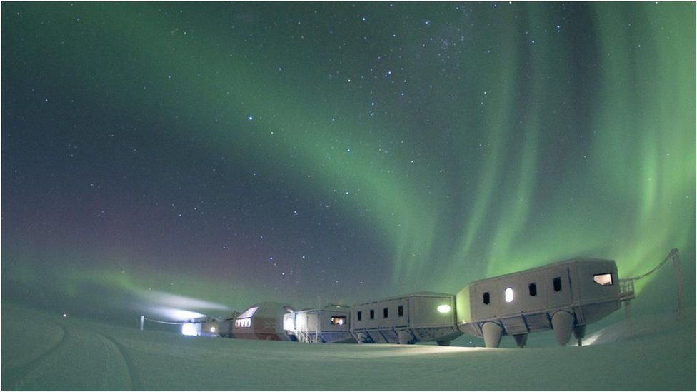 Estação britânica na Antártida