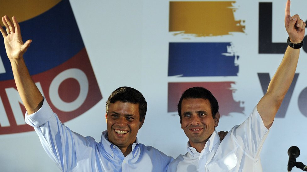 Leopoldo López y Henrique Capriles son los dos líderes de oposición mejor valorados, según las encuestas. Leopoldo López y Henrique Capriles