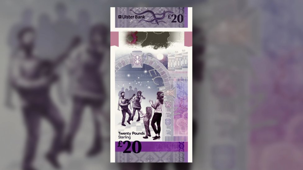Банкнота Ольстера из полимера номиналом 20 фунтов стерлингов