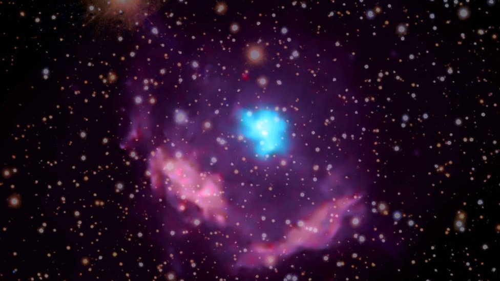 Image of a pulsar