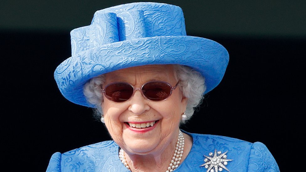 The Queen wearing a hat at the Epsom Derby 2019
