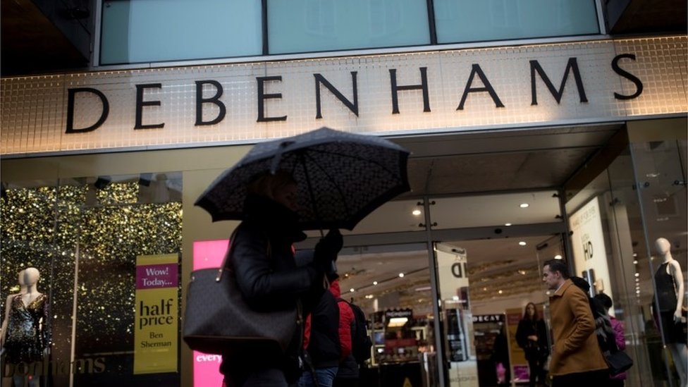 Магазин Debenhams на Оксфорд-стрит