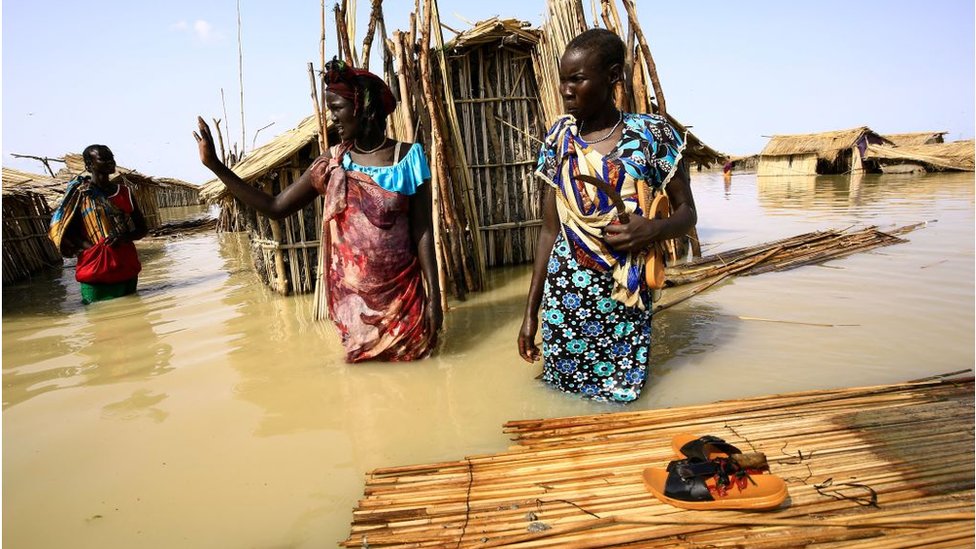 Enchentes no Sudão do Sul
