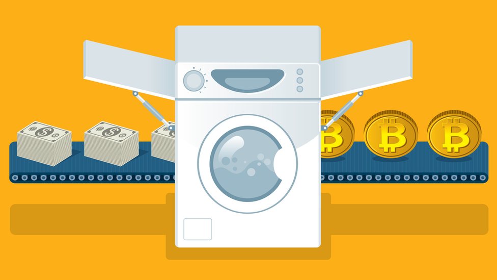 Las criptomonedas, como Ethereum o Bitcoin, han proporcionado a los criminales otra forma de lavar dinero. Lavado de dinero