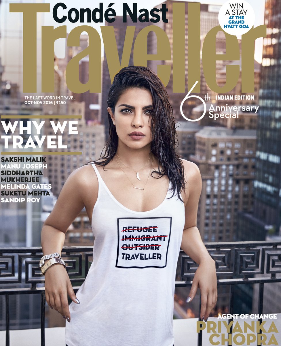 Priyanka Chopra Sorry For Conde Nast Cover Insulting Refugees Bbc News bbc com