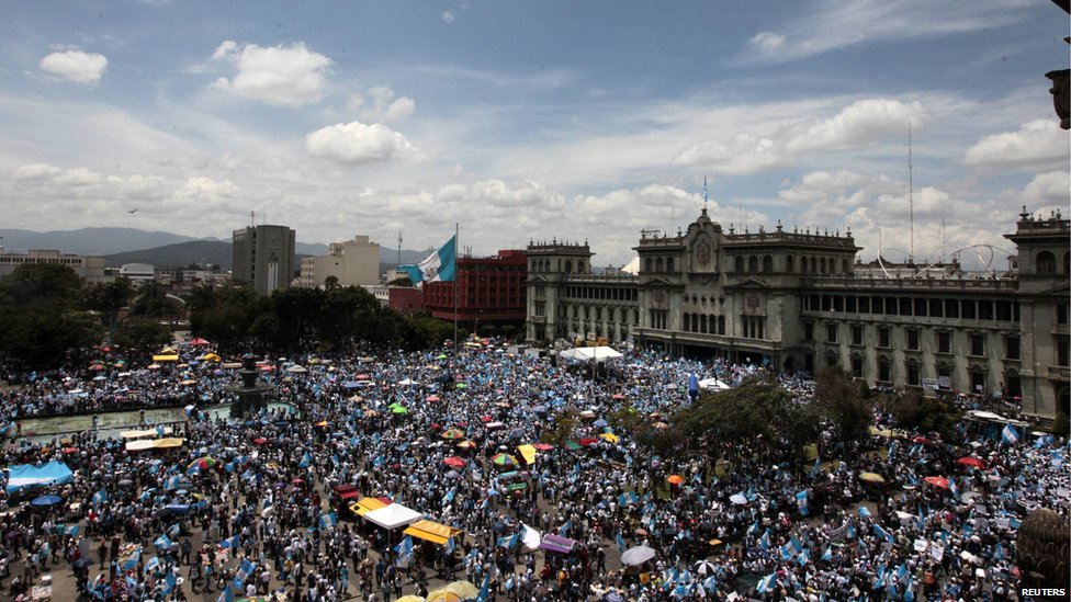 Протест в Гватемале