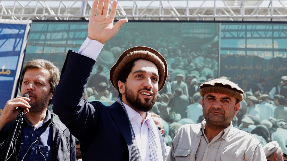 Ahmad Massoud, in 2019