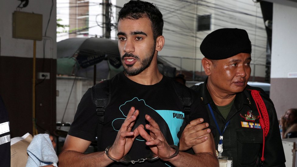 Hakeem Al-Araibi: Bahraini footballer's wife pleads for his release