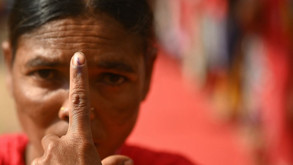 In pictures: India votes in worlds biggest election