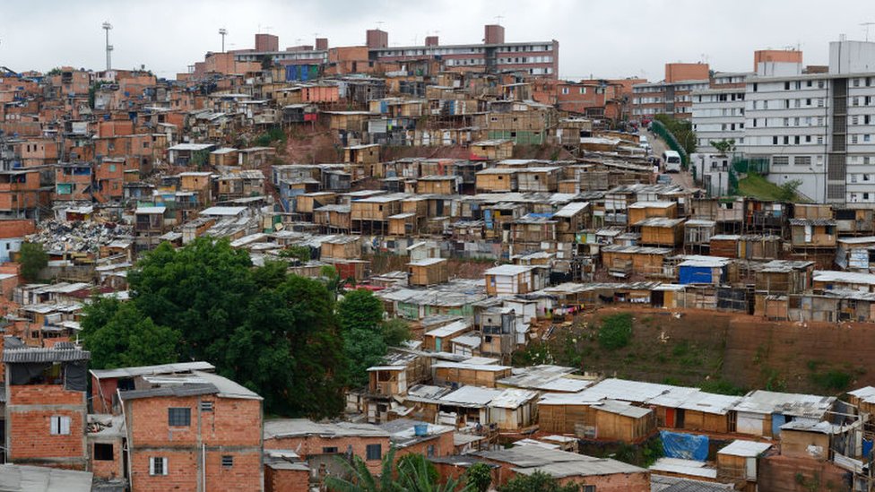 Favela de Sao Paulo.