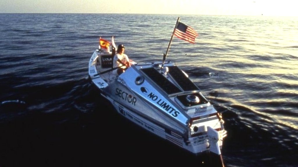 The woman who rowed solo across the Atlantic