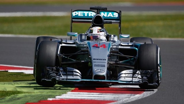 Mercedes driver Lewis Hamilton